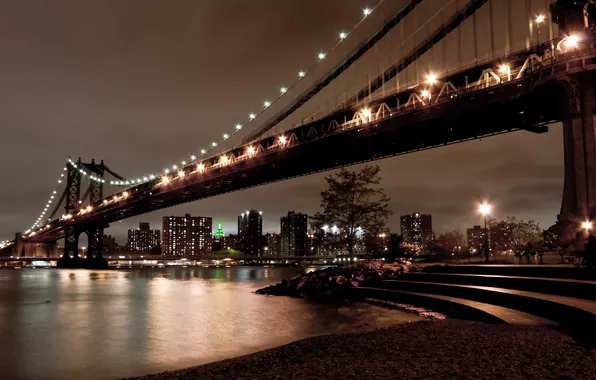 Картинка United States, New York, Manhattan bridge
