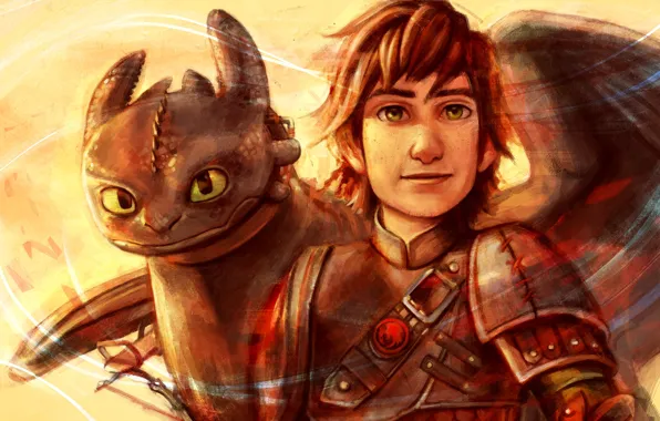 Как приручить дракона, Toothless, How to Train Your Dragon, Hiccup, Hiccup Horrendous Haddock