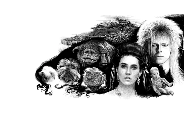 Фэнтези, Лабиринт, David Bowie, Дэвид Боуи, Labyrinth