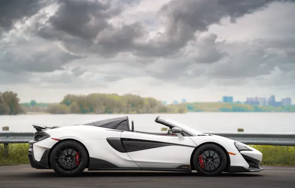 McLaren, вид сбоку, Spider, 2019, 600LT