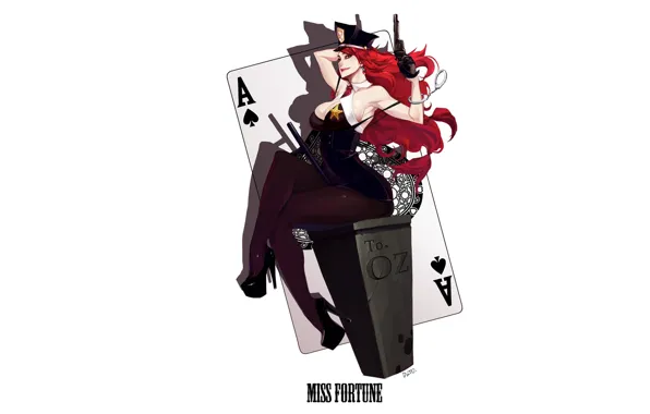 Art, league of legends, LoL, miss fortune, skin, officer