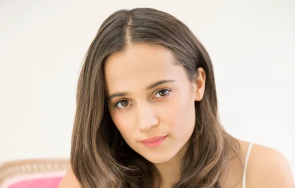 Взгляд, лицо, актриса, Швеция, Алисия Викандер, Alicia Vikander