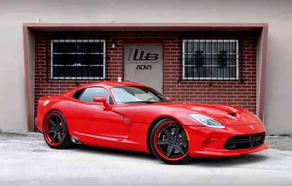 Картинка Dodge, red, Viper