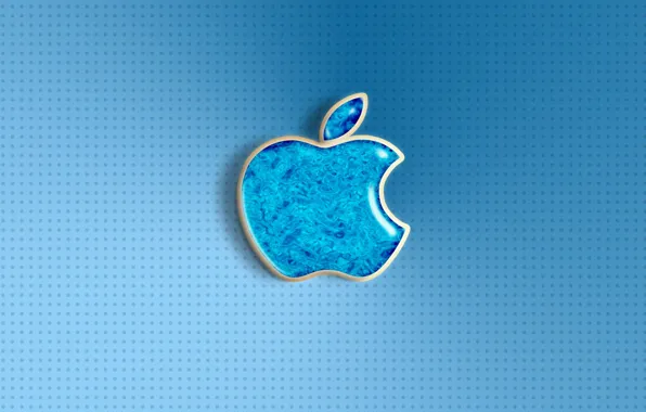 Картинка компьютер, apple, яблоко, mac, телефон, ноутбук, эмблема, объем