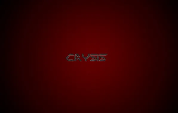 Simple, minimal, crysis