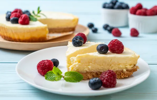Ягоды, sweet, Торт, Десерт, dessert, кусок тортика, чизкейк