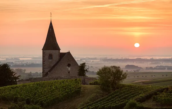 Картинка France, Hunawihr, Eglise Saint-Jacques-le-Majeur