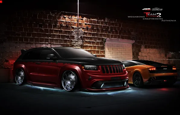Design, night, jeep, wegabond