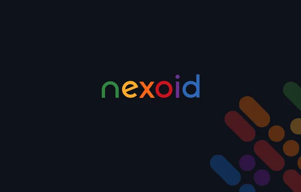 Rainbow, logo, colours, nexoid