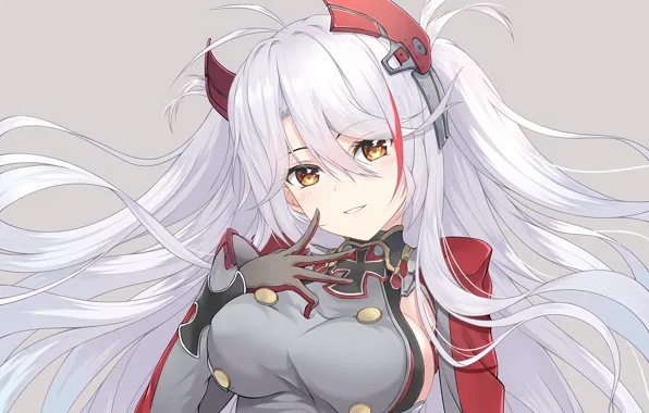 Girl, sexy, cleavage, blouse, long hair, boobs, anime, beautiful