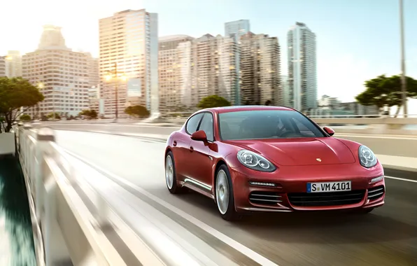 Картинка Porsche, Panamera, порше, панамера, Turbo, 2014