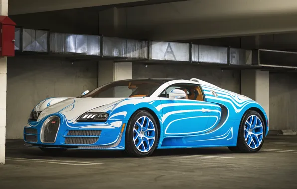 Картинка Bugatti, veyron, grand sport, vitesse