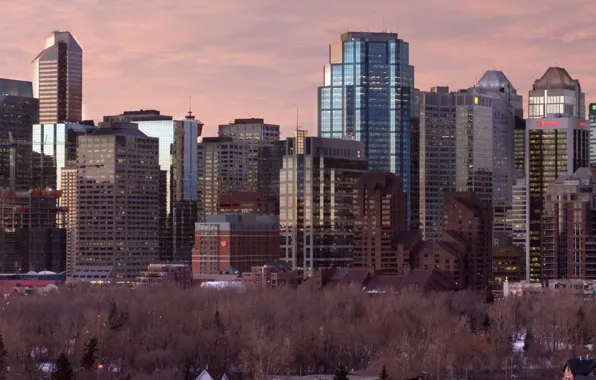 Картинка city, город, Canada, Calgary