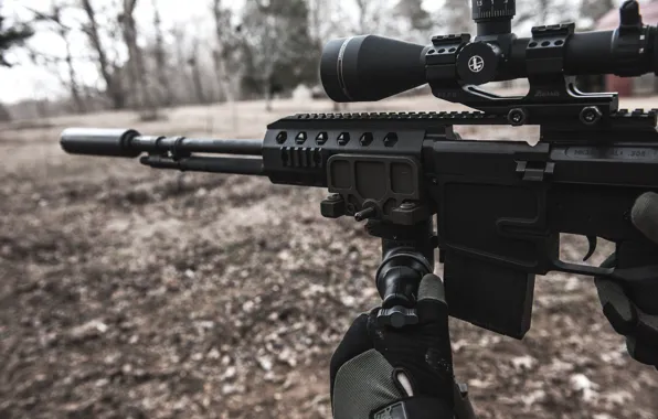 Оружие, автомат, оптика, MK36H