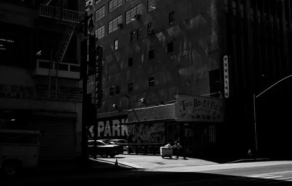 Car, Wallpaper, Photo, Man, Doorway, Rinzi Ruiz, Black & White