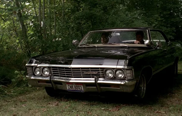 Ретро, Chevrolet, классика, 1967, Impala