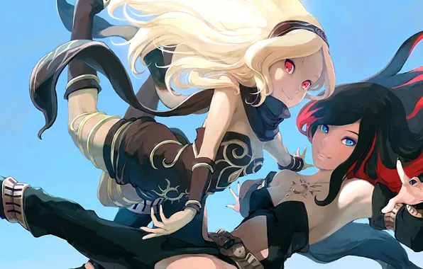 Девушки, персонажи, Gravity Rush