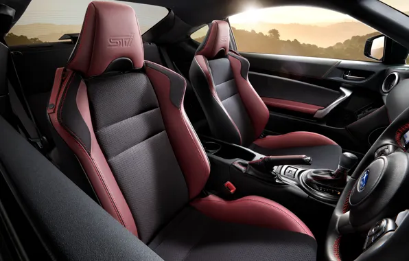 Subaru, салон, STI, 2018, Sport, BRZ