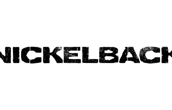 Картинка музыка, логотип, группа, белый фон, Nickelback