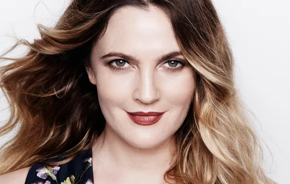 Улыбка, актриса, Drew Barrymore