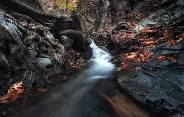 Обои Mountain, Waterfall, Cyprus, Forest Cascade, Moniatis, Limassol ...