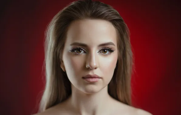 Взгляд, лицо, портрет, Lilush Kir
