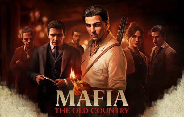 Огонь, стволы, арт, скриншот, дон, Mafia: The Old Country