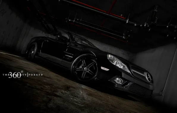Картинка Mercedes Benz, AMG, SL Black