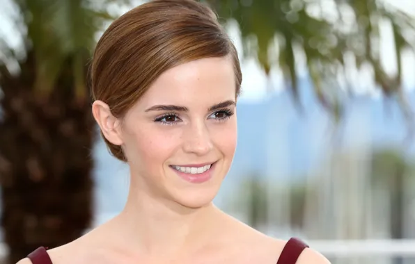 Картинка улыбка, модель, актриса, красавица, красотка, Эмма Уотсон, Emma Watson, smile