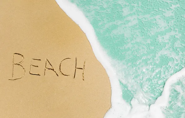 Песок, море, волны, пляж, лето, summer, beach, sea