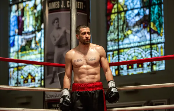 Фильм, спорт, тату, ринг, триллер, боевик, драма, Jake Gyllenhaal