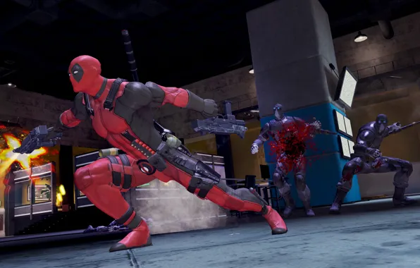 Игра, Deadpool, Marvel, Дэдпул, Game, Wade Wilson, Марвел, Уэйд Уилсон