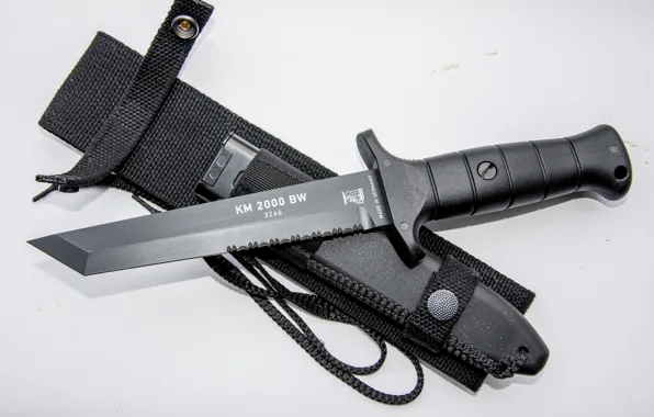 Ножны, боевой нож, KM2000, Kampfmesser, немецкий боевой нож Бундесвера