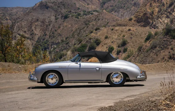 Porsche, 1959, 356, profile, Porsche 356A 1600 Super Speedster