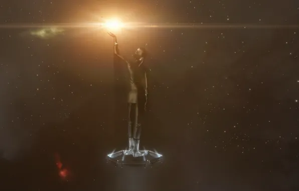 Космос, eve online, монумент