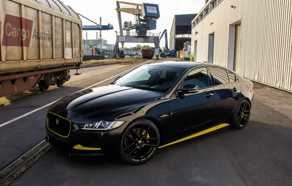 Jaguar, Black, tuning, Train, Arden