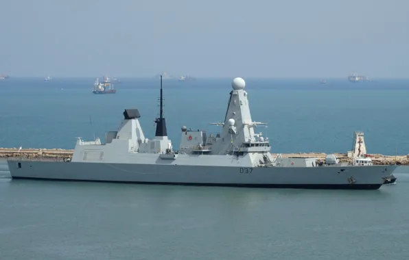 Эсминец, визит, hms duncan, хайфа