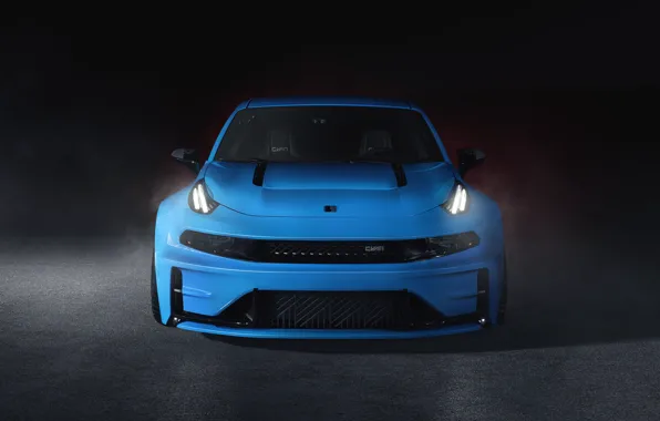 Concept, вид спереди, 2019, LYNK&CO, Lynk & Co, 03 Cyan