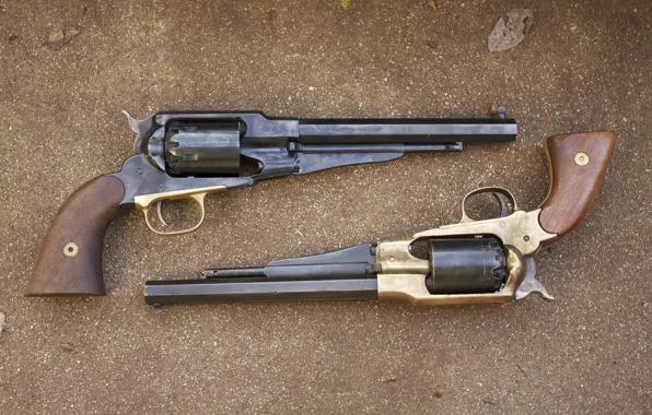 Картинка оружие, револьверы, модель1858, Ремингтон