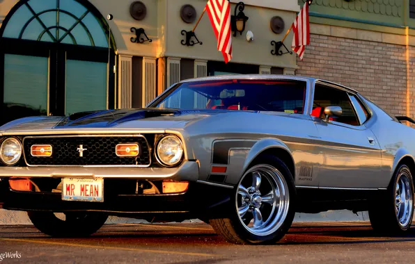 Картинка Mustang, Ford, 1971 Ford Mustang