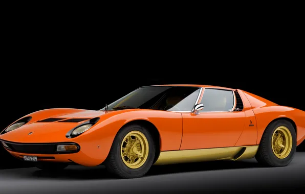 Картинка Lamborghini, classic, miura