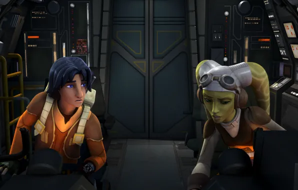 Гера, animated series, Звездные войны: Повстанцы, Star Wars: Rebels, Эзра