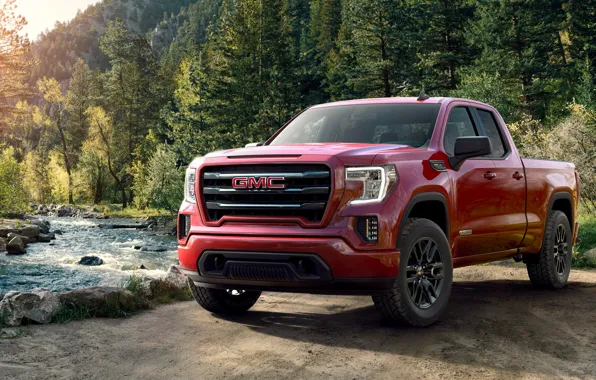 Пикап, GMC, Sierra, Doule Cab, 2019, Elevation