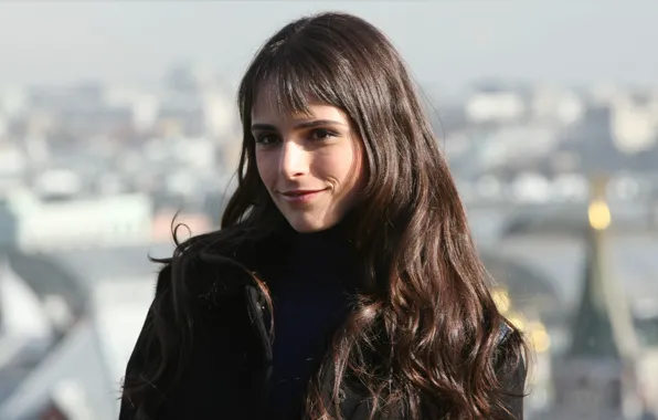 Девушка, улыбка, актриса, брюнетка, girl, Джордана Брюстер, Jordana Brewster, smile
