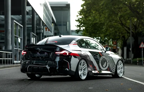 BMW, Road, Rear, Manhart, BMW M2, 2024, Manhart MH2