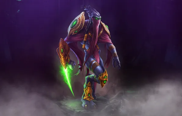 Игра, Стиль, Fantasy, Blizzard, Арт, Фантастика, Protoss, StarCraft 2
