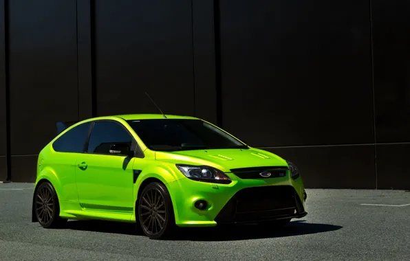 Green, Ford, wall, focus