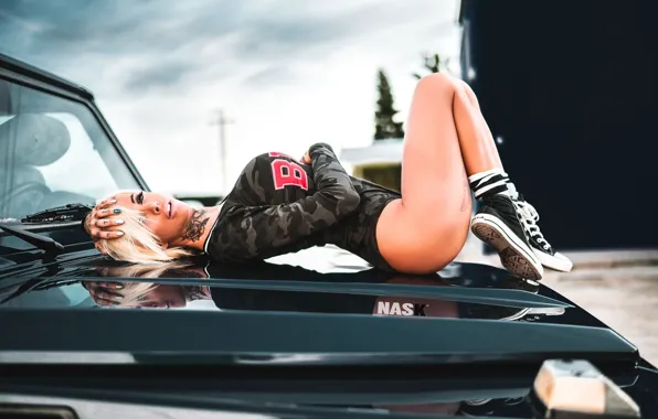 Sexy, ass, boobs, blonde, butt, pose, busty, mode