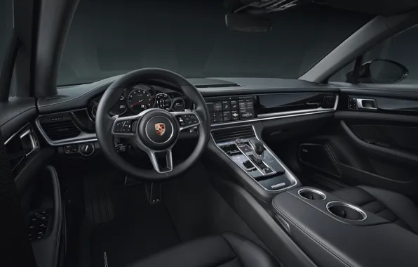 Porsche, Panamera, салон, 2019, 10 Year Edition