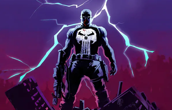 Картинка fantastic, superheroes, punisher